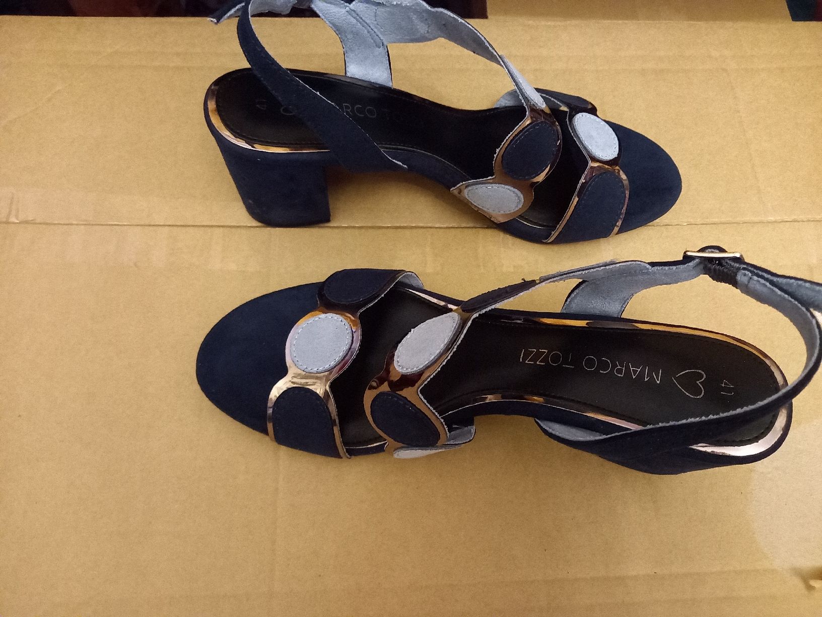 Scarpe da donna: Sandalen Marco Tozzi Gr. 41 – Nuovo (secondo la descrizione) da Basel venduto da Teddyfan92 4