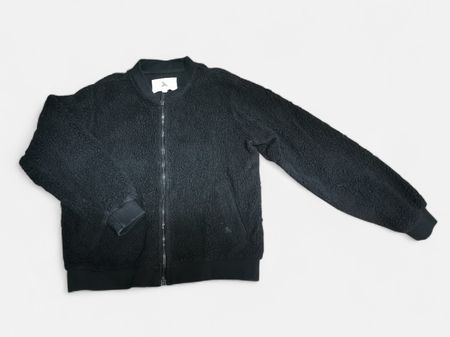 Damen Blouson von Tarzan, Grösse M, Schwarz, Teddystoff