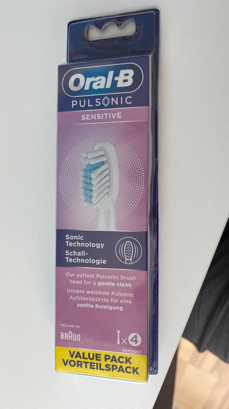Oral B Altro per la casa: Oral B Pulsonic Sensitive 3 Stück – Nuovo (secondo la descrizione) da Pfyn venduto da Meschur