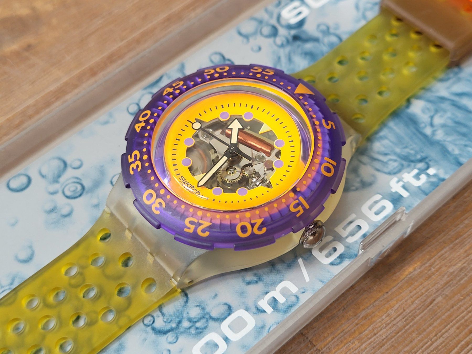 Swatch Orologi: SWATCH SCUBA SDK103 HYPOCAMPUS NEU – Nuovo e nell'imballaggio originale da Lommiswil venduto da Fridu_C