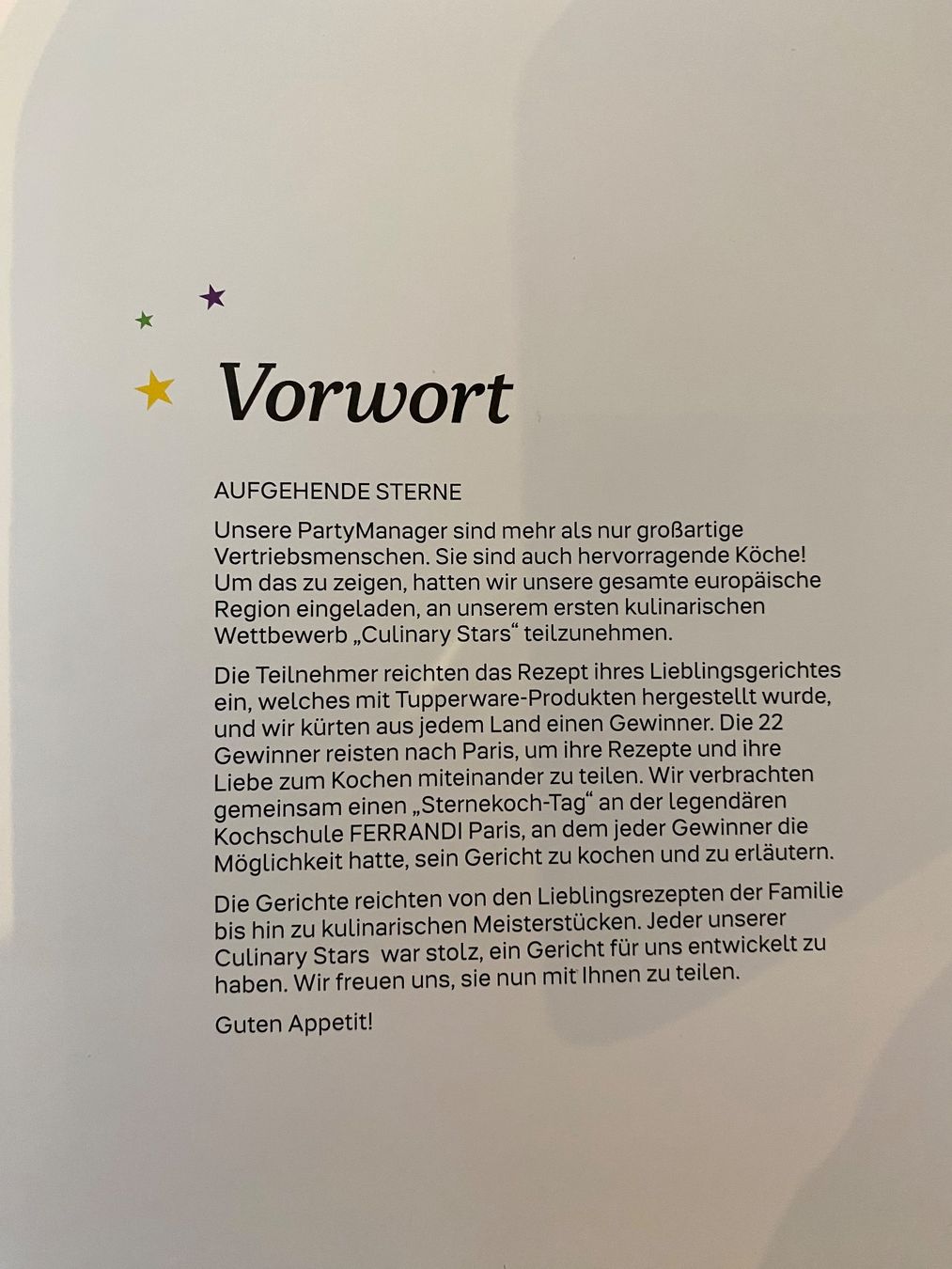 Libri: Tupperware Kochbuch Culinary Stars 2016 – Nuovo (secondo la descrizione) da Worben venduto da Teddy112 1