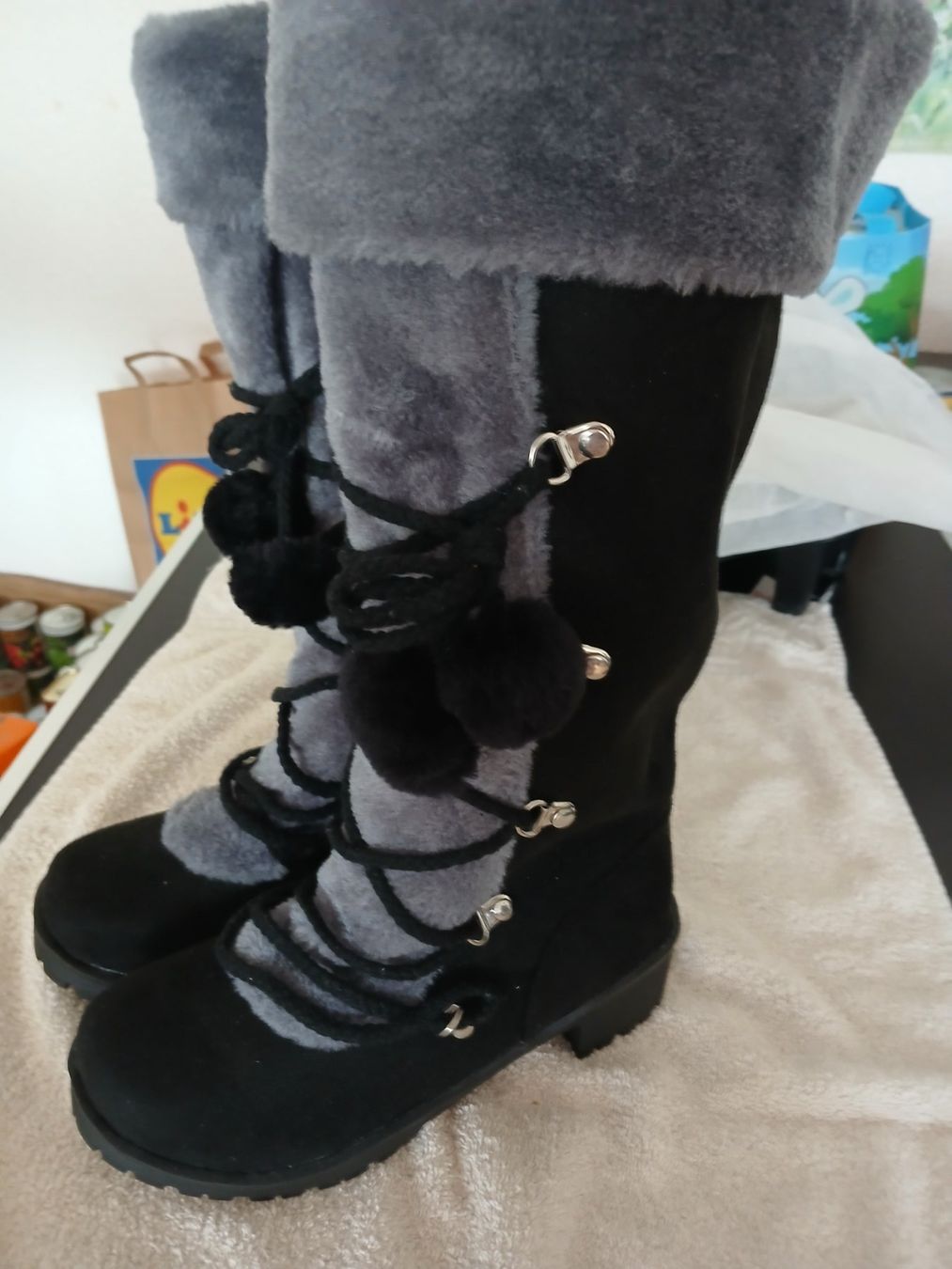 Scarpe da donna: damen stiefel gr. 35 – Nuovo e nell'imballaggio originale da St. Silvester venduto da Rosa-1964 2