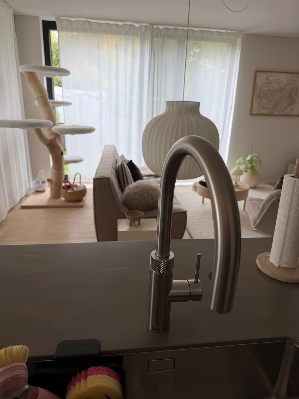 Quooker Rubinetteria: Quooker Flex Round inkl. Pro 3, Cube und Filter – Usato da Baden venduto da Marli89 1