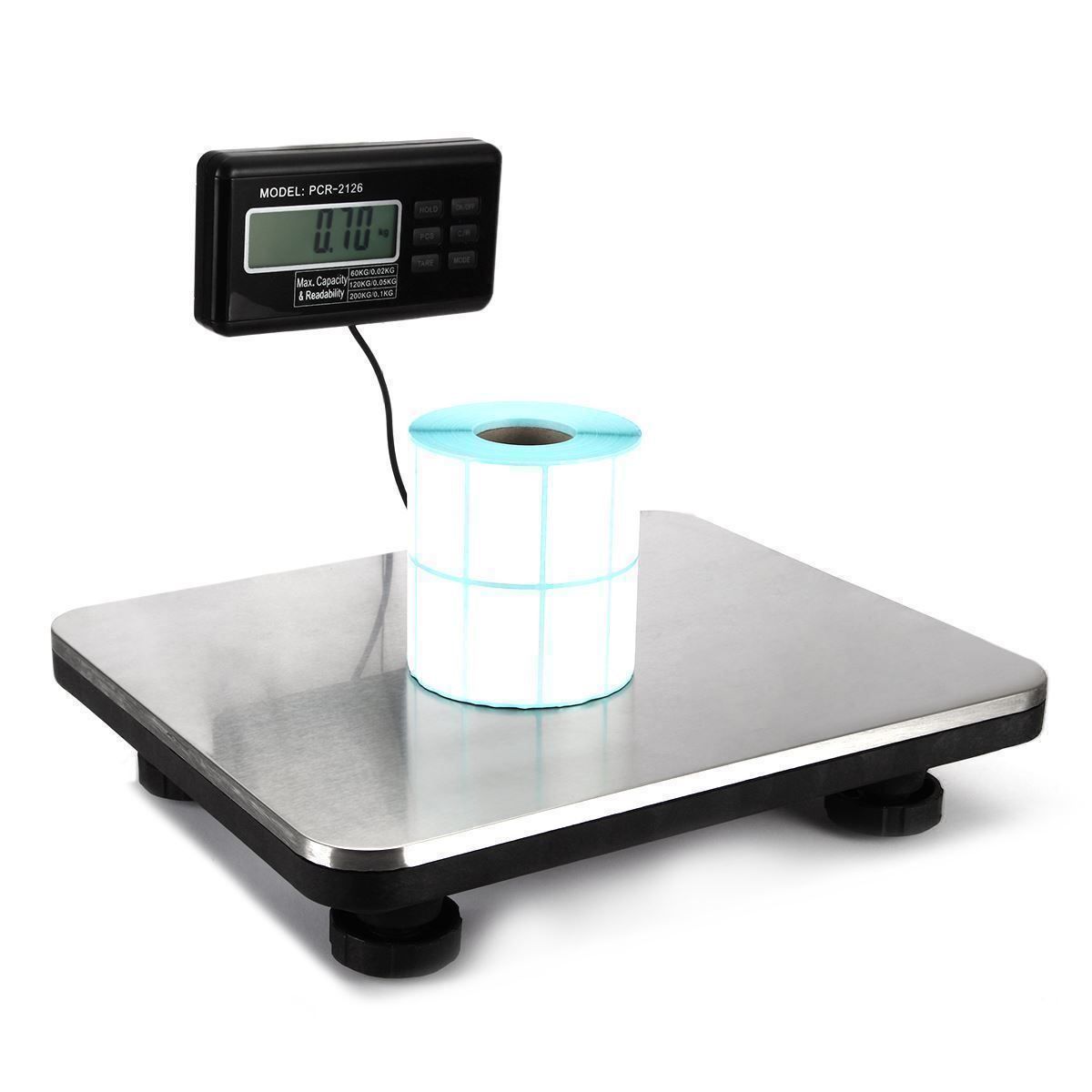 Bilance da cucina: LCD Digitalwaage Plattformwaagen – Nuovo (secondo la descrizione) da Thun venduto da keller001