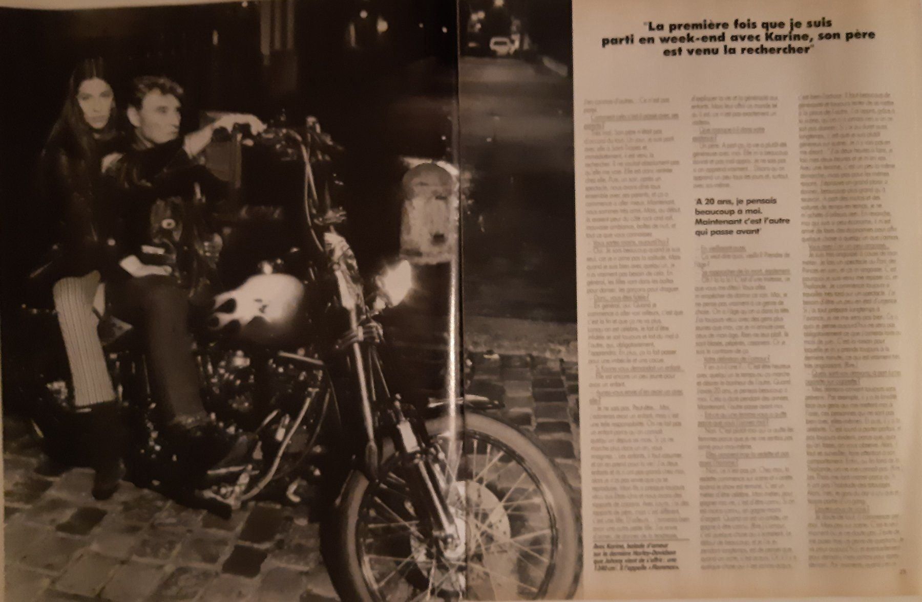 Zeitschriften & Magazine: Johnny Hallyday / Karin - Paris Match - 1993 – Gebraucht aus Noréaz von Hallyday 2