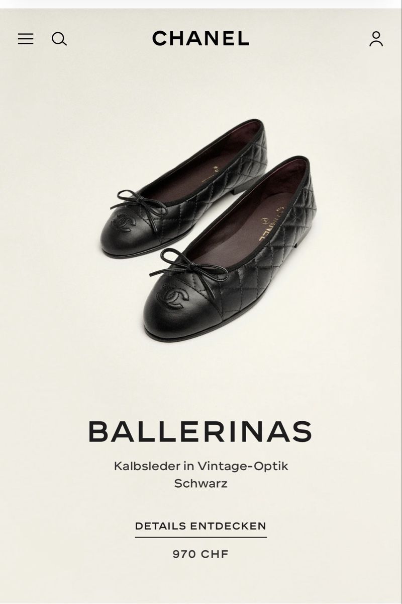 Chanel Scarpe da donna: Chanel Ballet flats gr. 39.5 – Nuovo (secondo la descrizione) da Pfäffikon SZ venduto da happy.life 7