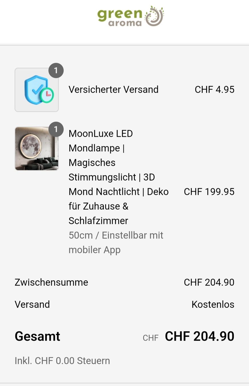 Lampen: Mondlampe LED – Neu und originalverpackt aus basel von Mountainfreak 1