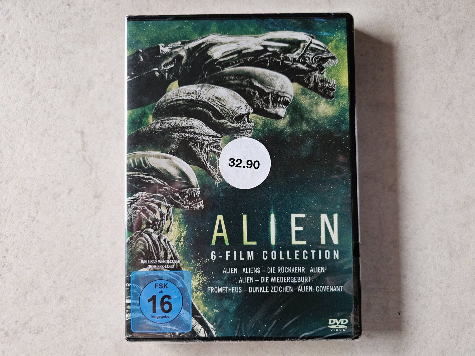 Alle DVDs: Alien  -  6 Film Collection / Fabrikneu – Neu und originalverpackt aus Schneisingen von
