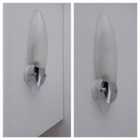Eglo Wandlampen 2er Set Mattglas & Chrom