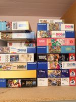 Grosse Puzzle Sammlung: Ravensburger, Disney, Schmidt