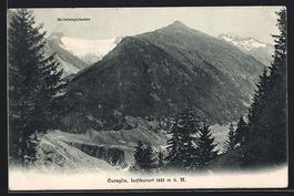 Curaglia, Totalansicht mit Medelserglets
