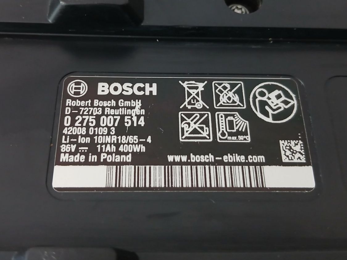 Bosch Batterie: Bosch Powerpack 400 Akku mit 400Wh - Flyer - Messbericht – Usato da Winterthur venduto da .-thx-. 9