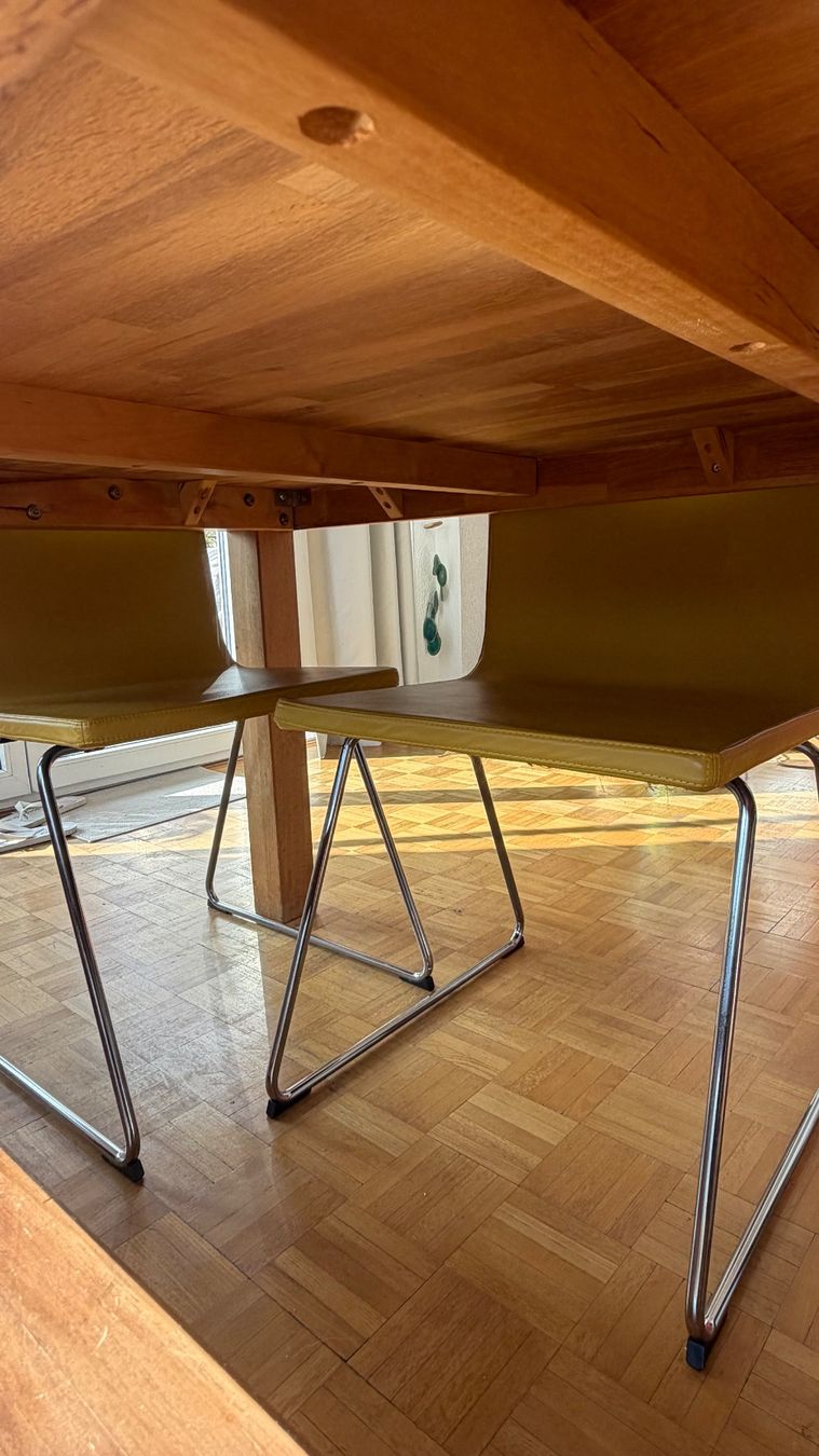 Tische: Dining Table in Wood + Bench! – Gebraucht aus Lugano von bad_2t9b 4