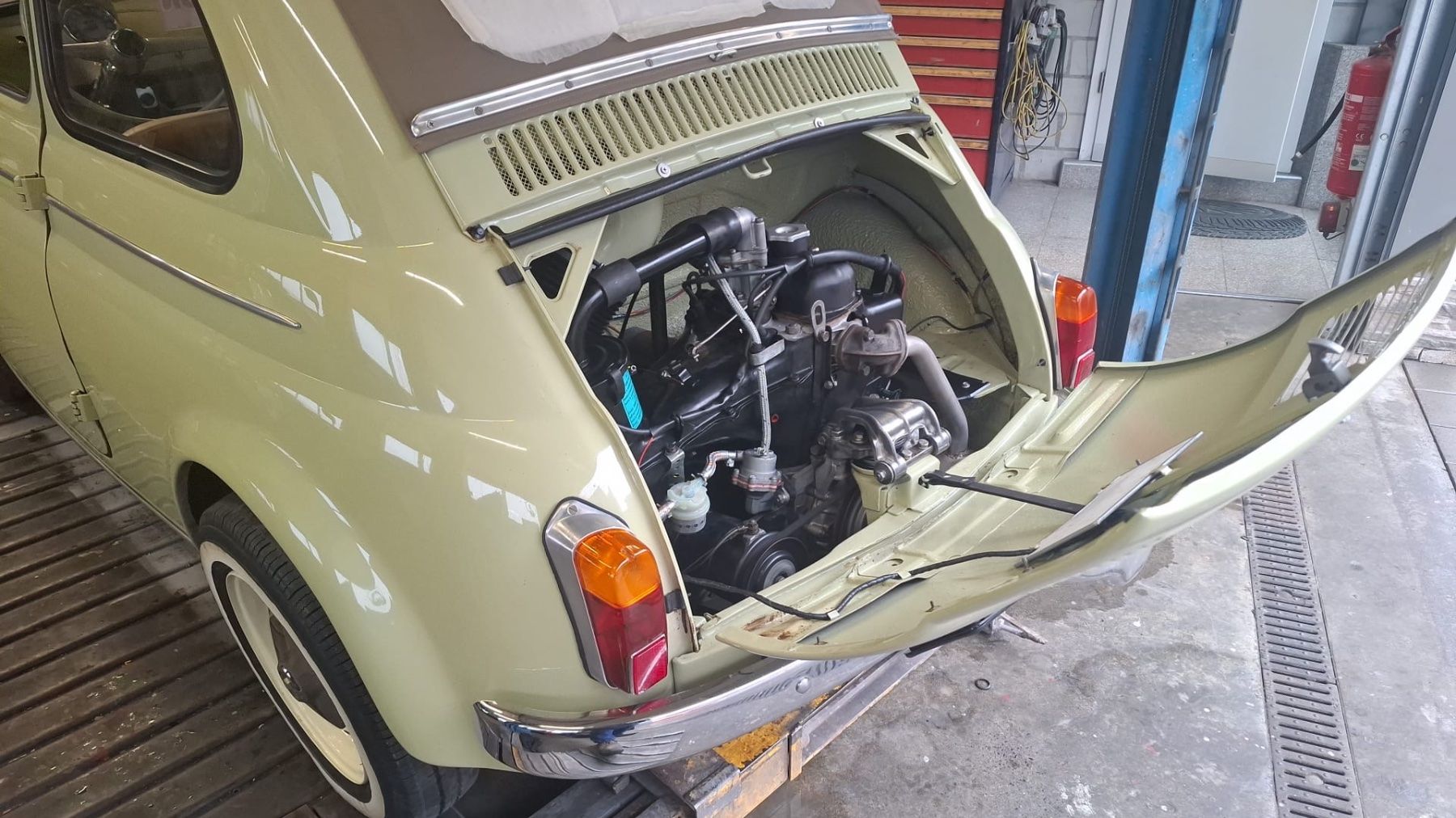Fiat Automobili: Fiat 500 D trasformabile - Cabrio – Usato da Hefenhofen venduto da Garage_Barone 9