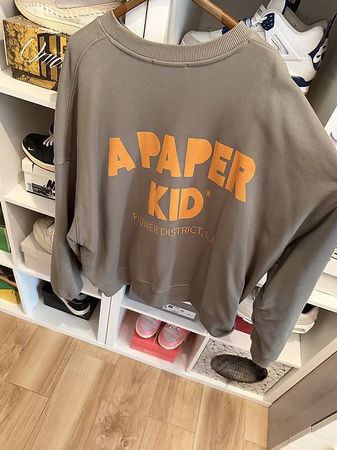 Felpa over A paper Kik taglia L
