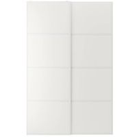 IKEA PAX TJÖRHOM Schiebetüren 200×236 cm weiss komplett