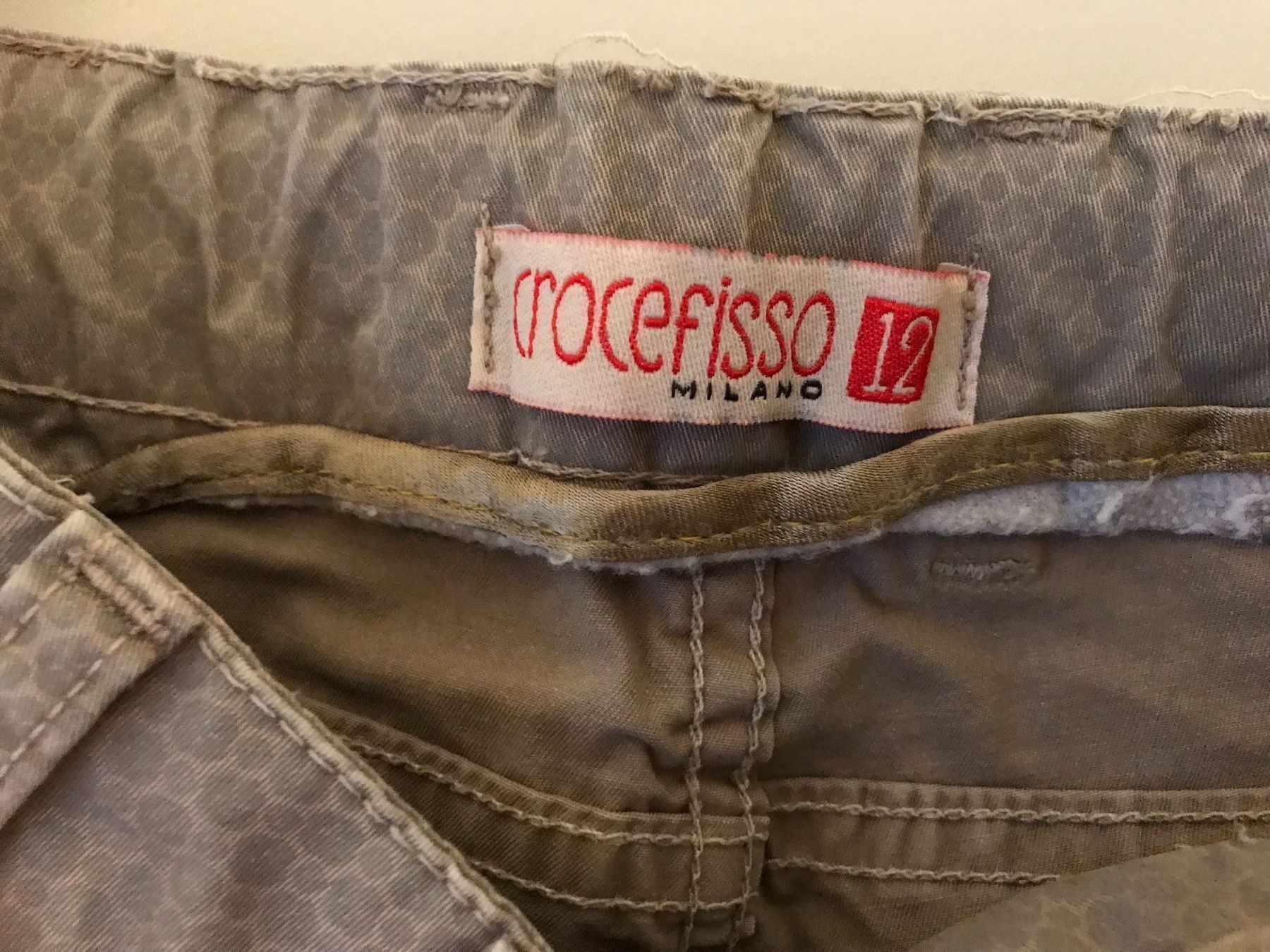 Hosen: Kurze Hose Gr. 12 von Crocefisso - Milano – Gebraucht aus Mauren von SB1606 1