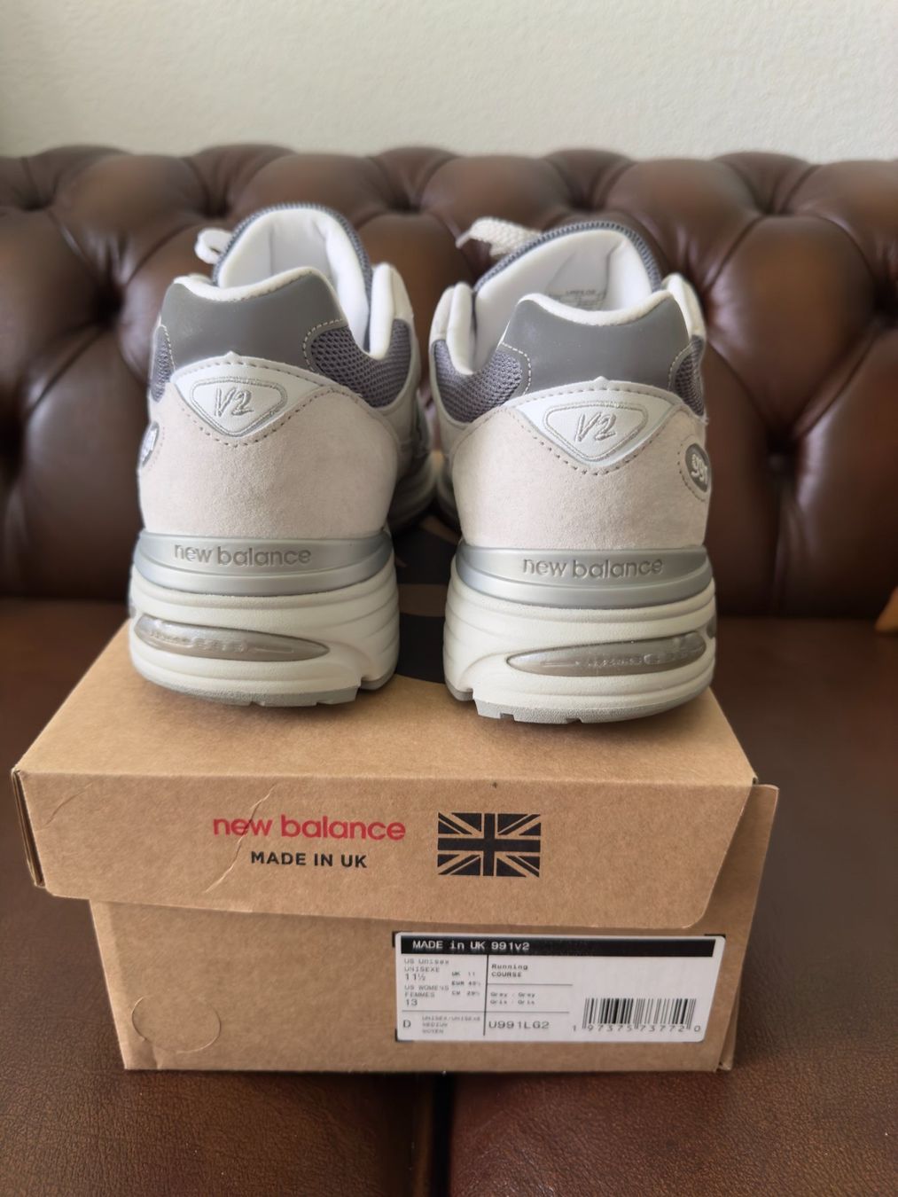 New Balance Scarpe da uomo: New Balance 991v2 MiUK Nimbus Cloud - 45.5 – Usato da Niederweningen venduto da MrOmbre 3