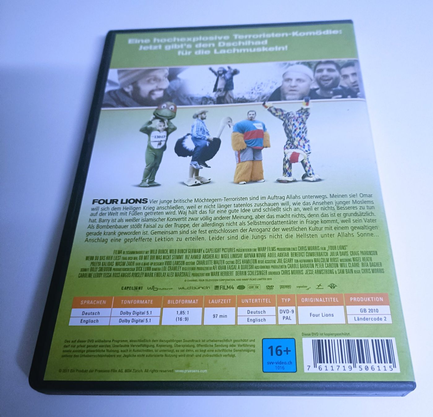 Tutti i DVDs: Four Lions (2010) – Usato da Köniz venduto da Movieportal007 1