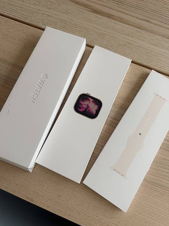 Apple Smartwatch: neue ungeöffnete Apple Watch Series 11 rosa e-SIM – Neu und originalverpackt aus Meilen von shiftgirl