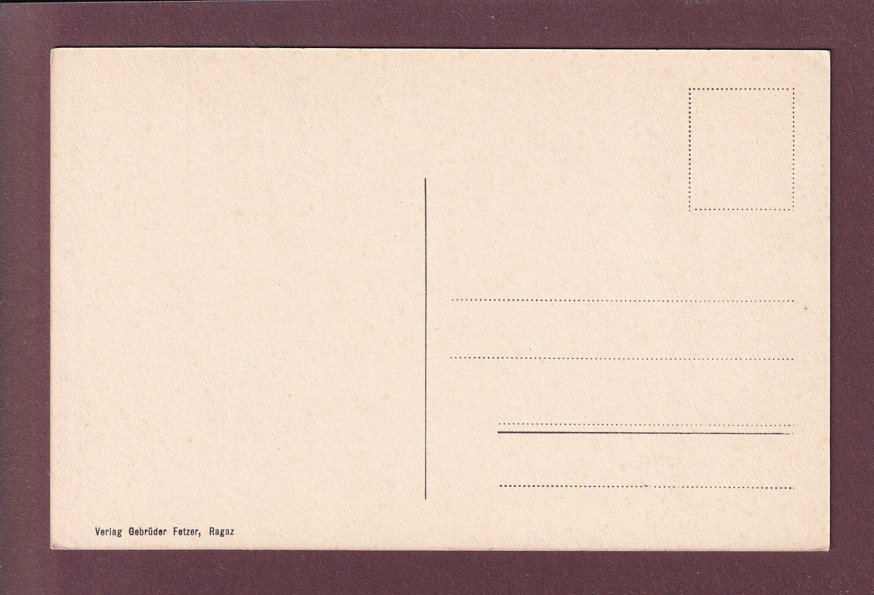 Cartes postales: Weg nach PFÄFERS – D'occasion à Pully par nicecards 1