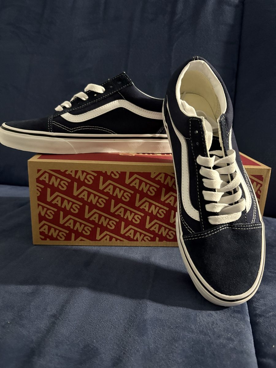 Vans Scarpe da uomo: Neue Vans Old Skool Navy Blue, 39 – Nuovo e nell'imballaggio originale da Basel venduto da lolushka