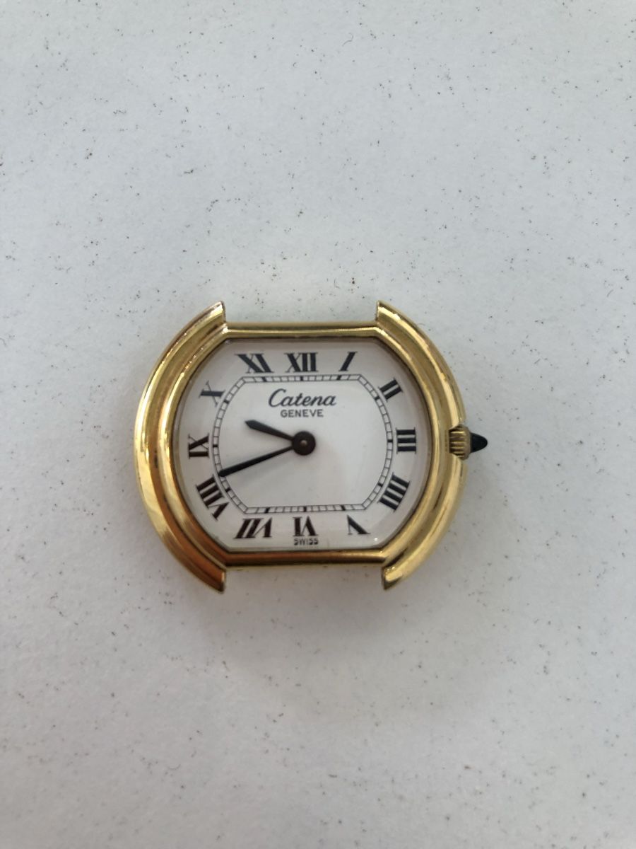 Vintage Uhr Catena Geneve 18k electroplated (Defekt) in Bern für