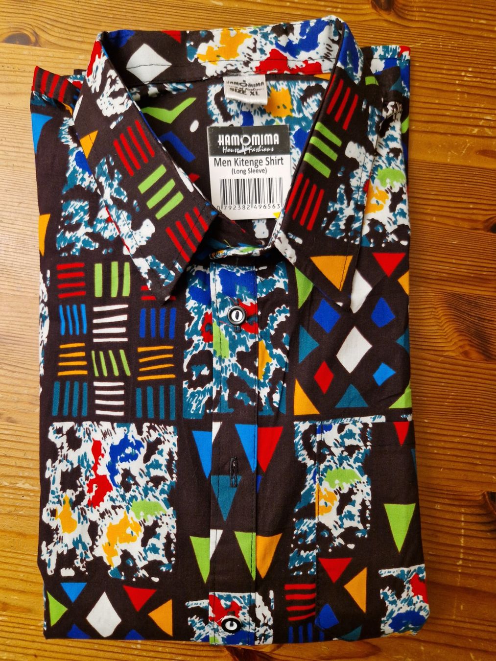 Camicie: Männerhemd Kitenge XL – Nuovo (secondo la descrizione) da Fislisbach venduto da mka_km8f 3