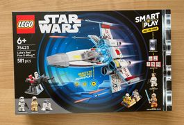 💥LEGO Star Wars 75423 SMART Play: Lukes Rot Fünf X-Wing NEU
