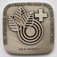 Schützenverband Medaille für Verdienste