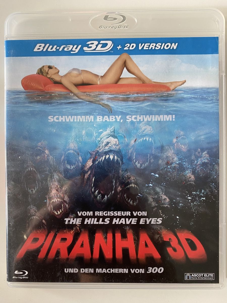Tutti i DVDs: Piranha 3D – Usato da Gasel venduto da Ntomate