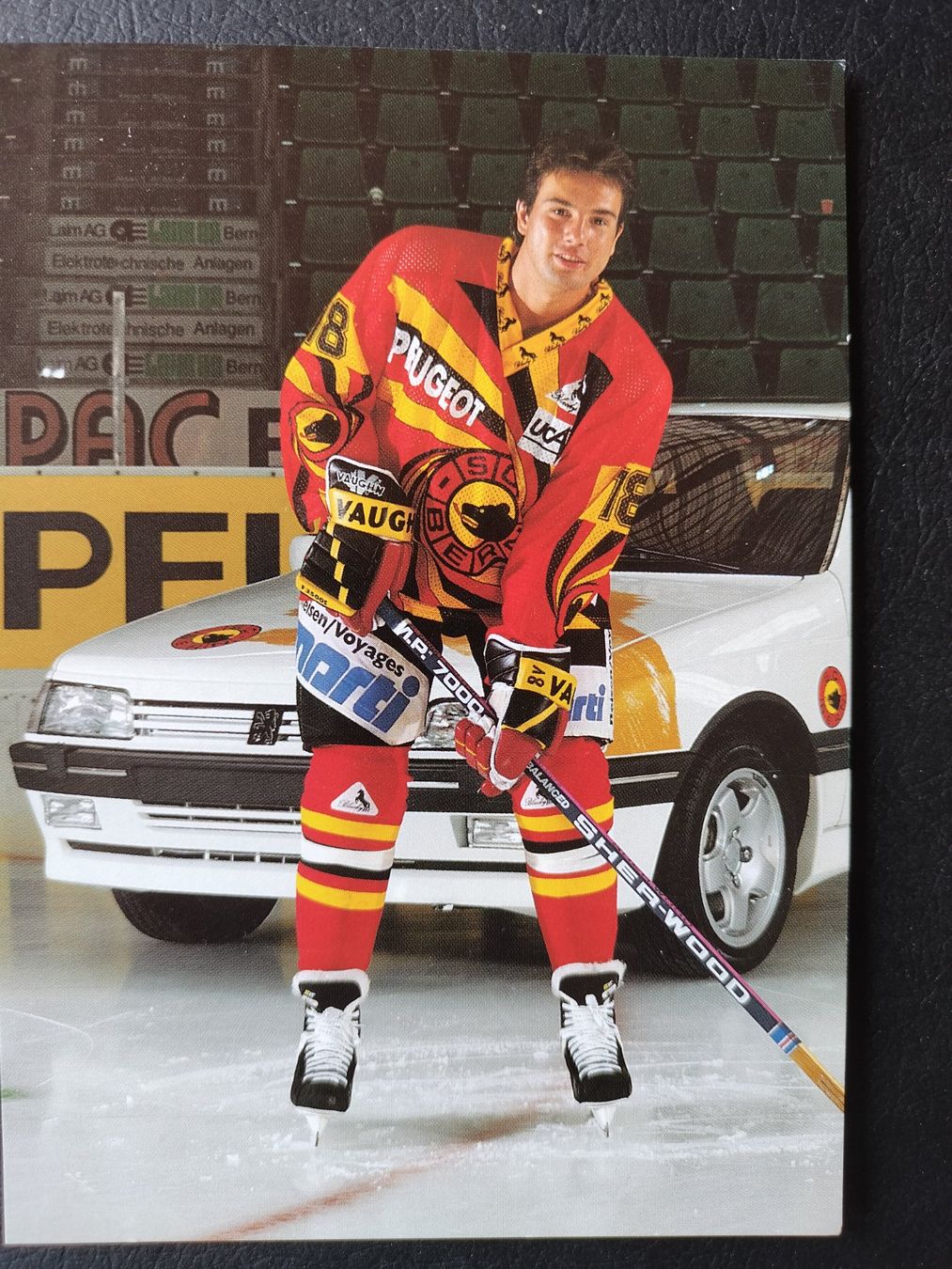 Autografi: SC Bern, SCB Autogrammkarte, Raoul Baumgartner – Usato da Schwanden Sigrisw venduto da len_9yqg