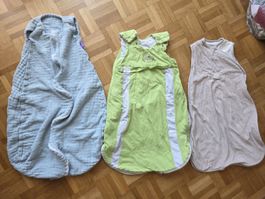 Baby Schlafsäcke Set Paket für erste Monate 60 - 70
