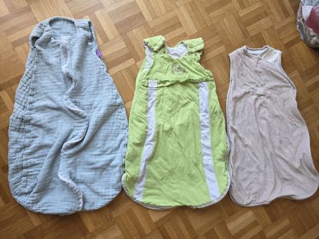 Baby Schlafsäcke für erste Monate 60 - 70 Kleiderpaket