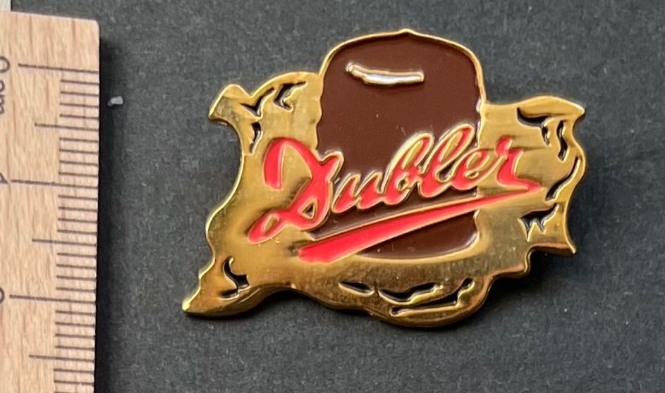 Swiss Placchette & Badge: Dubler Mohrenkopf, Pin – Usato da Wabern venduto da DaxKarten-75