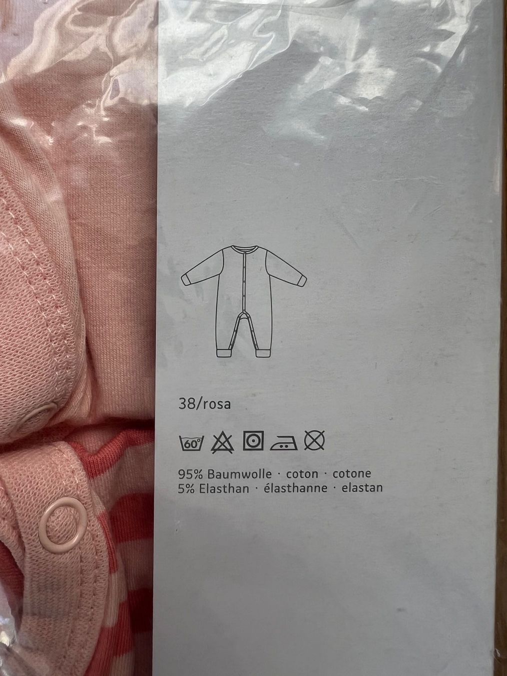 Migros Pigiama & Simili: Neue Babystrampler in Gr. 50/56 – Nuovo e nell'imballaggio originale da Lengnau BE venduto da Rubin27 2