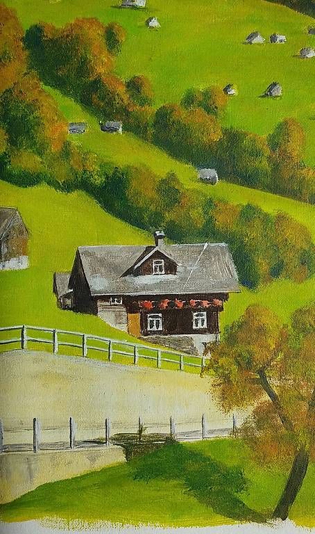 Dipinti: Amdenerhöhe Herbst Gemälde Signiert – Usato da Servion venduto da meno999 1