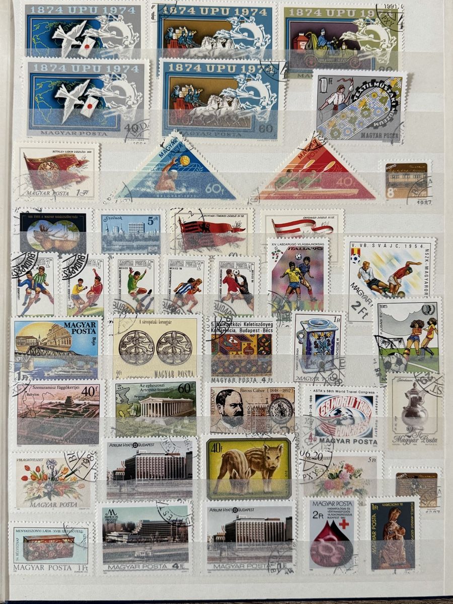 Tutti i francobolli: Timbres - Hongrie – Usato da Petit-Lancy venduto da Solcarm
