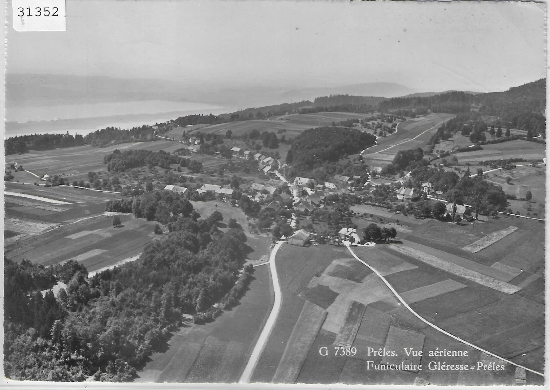 Cartoline postali: Vue aerienne Preles Flugaufnahme – Usato da Ettingen venduto da Kartenplanet