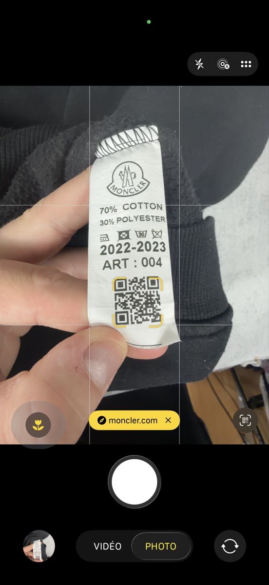 Moncler Pullover & Sweatshirts: Sweat Moncler Noir - XL – Neu (gemäss Beschreibung) aus Hauterive NE von Leo_o 4