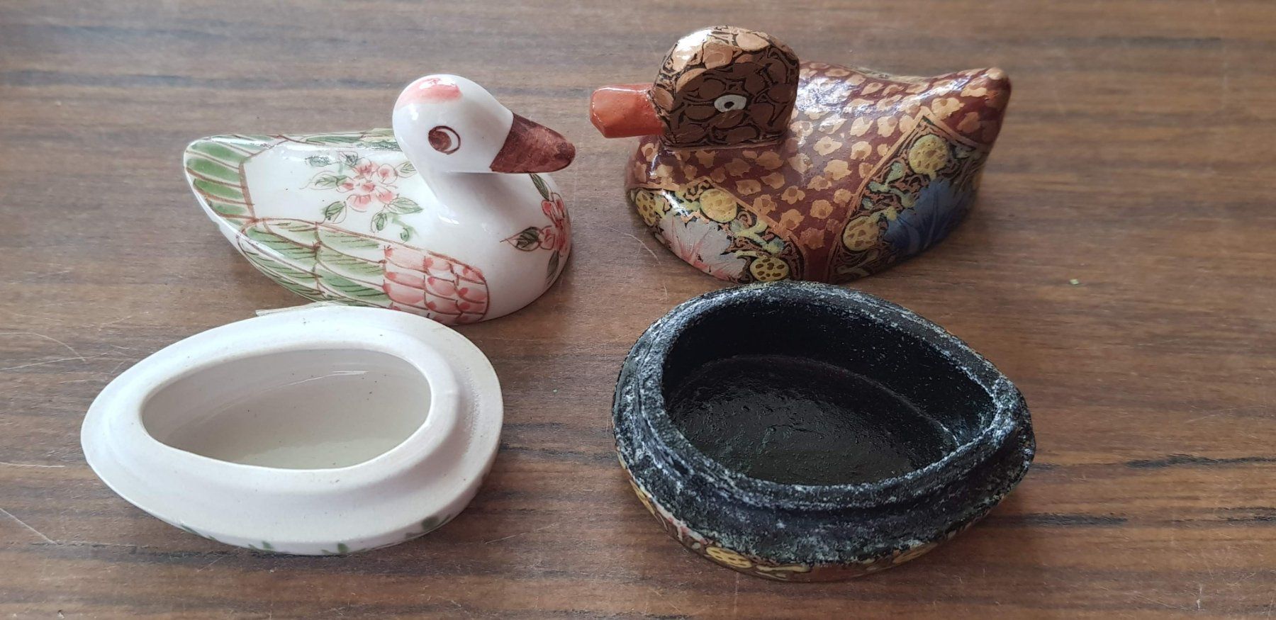 Figuren: Enten Schmuckdosen 2 Stück – Gebraucht aus Mörschwil von wunderkiste44 7