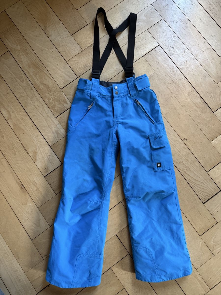 Protest Pantaloni: Protest Skihose, Gr. 140, Blau – Usato da Winterthur venduto da immensee7