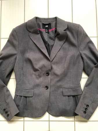H&M Blazer, Grau, Grösse 40  Top Zustand!