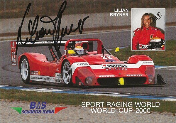 Autografi: Autogrammkarte Lilian Bryner 2000 – Usato da Solothurn venduto da F1shop1