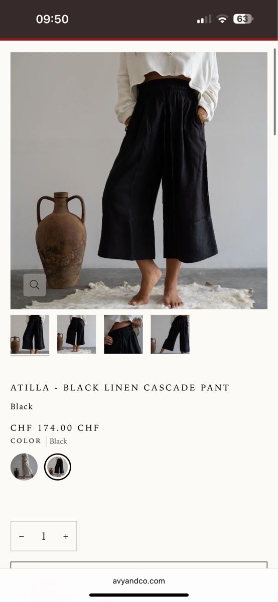 Pantaloni: Pantalon 100% Lin AVY AND CO – Nuovo (secondo la descrizione) da Confignon venduto da mel_9m6w