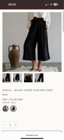 Pantalon 100% Lin AVY AND CO