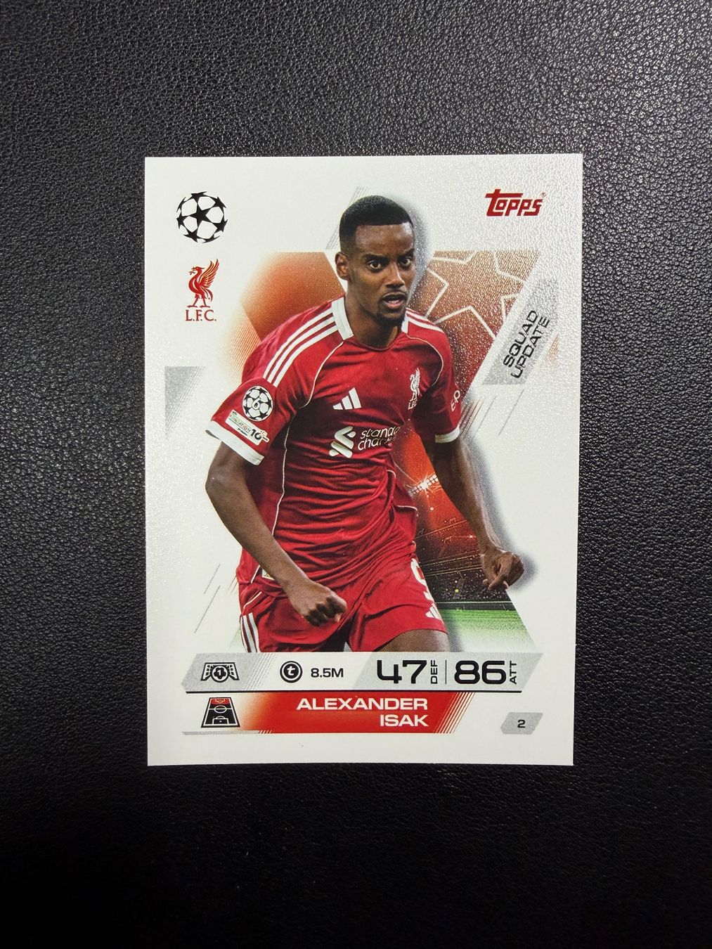 Topps Carte collezionabili: Topps Match Attax 2025/26 Alexander Isak 2 – Nuovo (secondo la descrizione) da oberrüti venduto da jeanmei