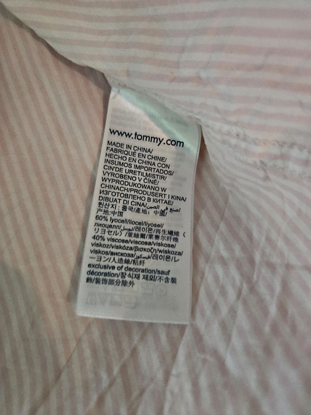 Tommy Hilfiger Blusen: Tommy Jeans gestreifte Bluse rosa XS – Gebraucht aus Altendorf von nab_mxj7 3
