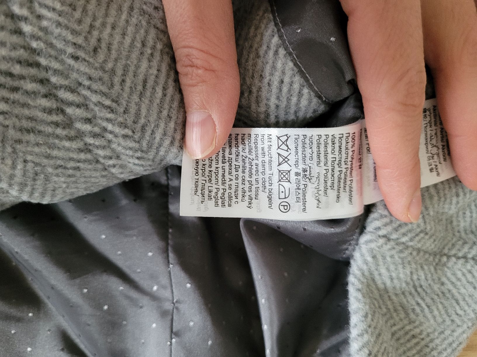 Bonita Cappotti: Bonita Mantel Gr. 42 Grau – Usato da Winterthur venduto da Netta777 2