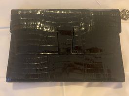 Tasche Pochette coccodrillo Neu  Nuova !